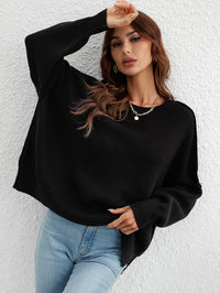 Casual Loose Split Pullover