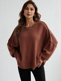 Casual Loose Split Pullover