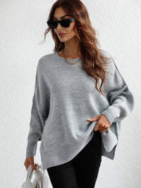 Casual Loose Split Pullover
