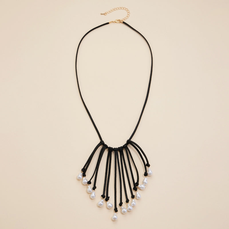 Fresh Water Pearl Fringed Necklace