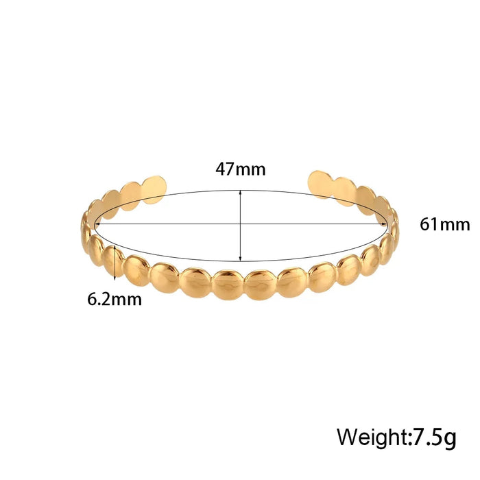 Stainless Steel Basic Cuff Bracelet