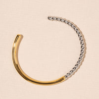 Stainless Steel Twisted Bracelet