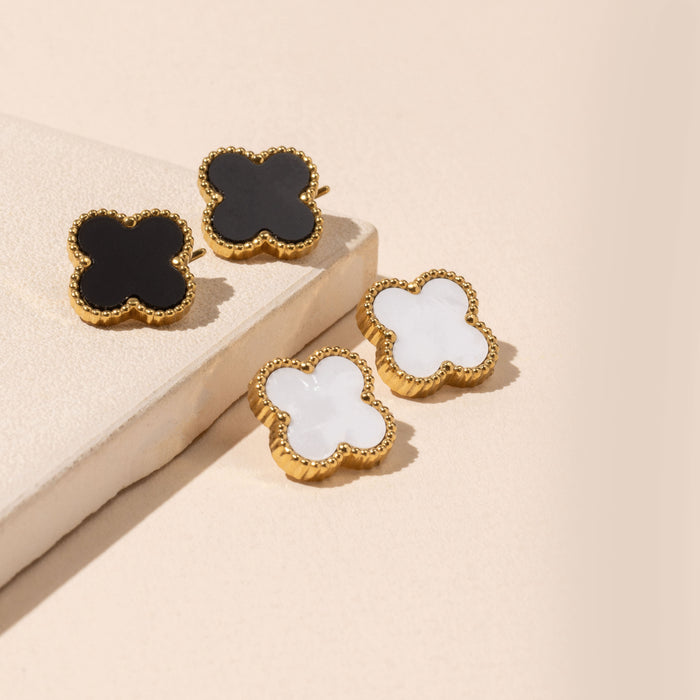 Floral Stud Stainless Everyday Wear Jewelry