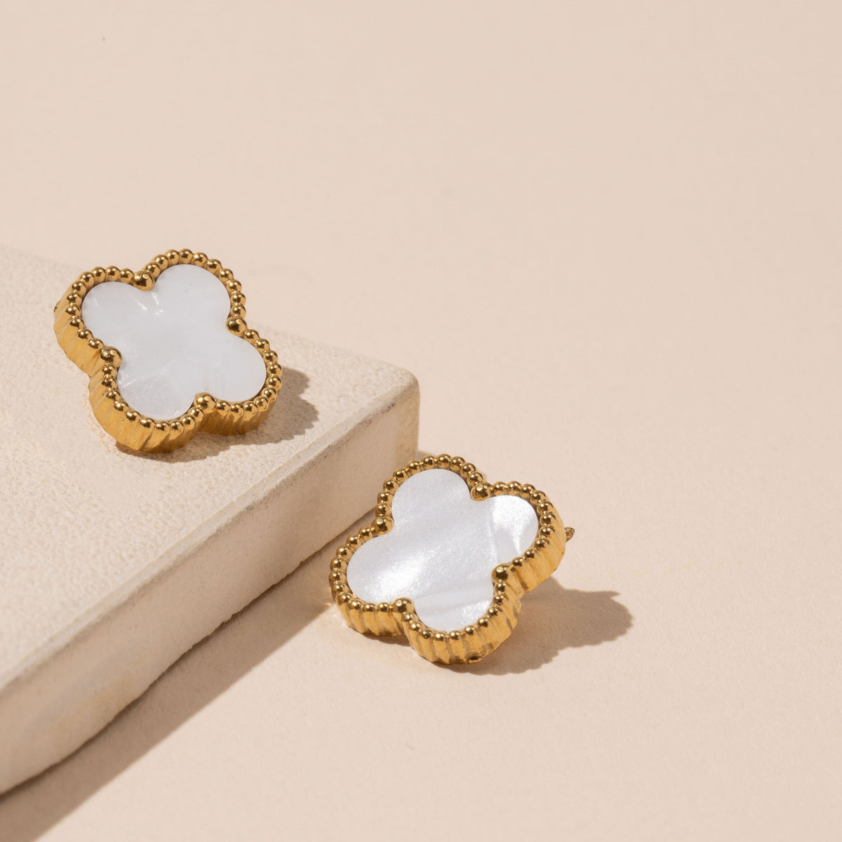 Floral Stud Stainless Everyday Wear Jewelry