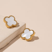 Floral Stud Stainless Everyday Wear Jewelry