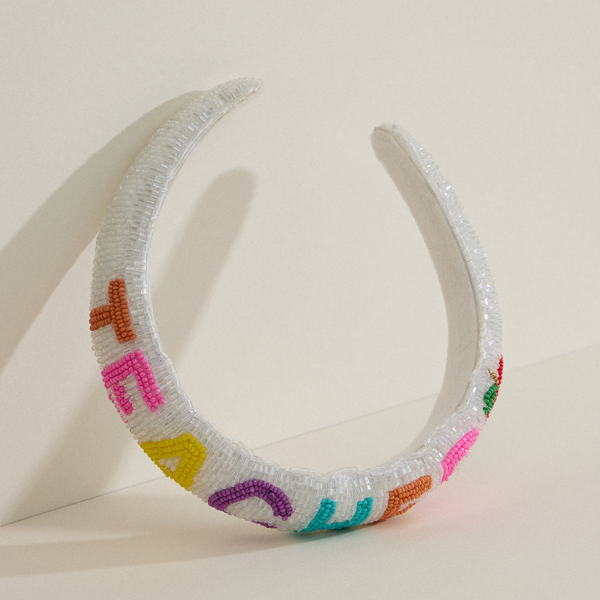 Teacher Beaded Headband