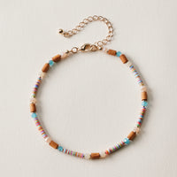 Multicolor Bead Anklet | Boho Summer Anklet