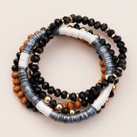 Beaded Bracelet Sets – Vibrant and Neutral Stacking Designs