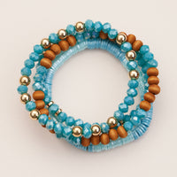 Beaded Bracelet Sets – Vibrant and Neutral Stacking Designs