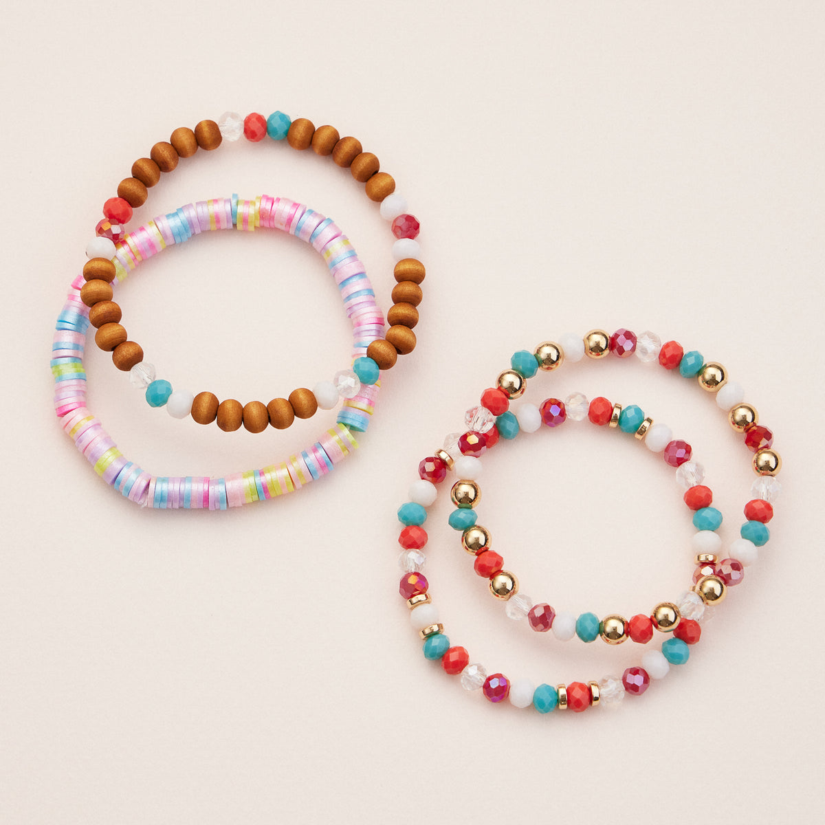 Beaded Bracelet Sets – Vibrant and Neutral Stacking Designs