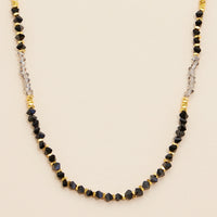 Glass Beaded Short Necklace