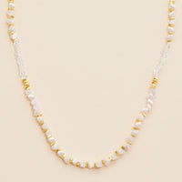 Glass Beaded Short Necklace