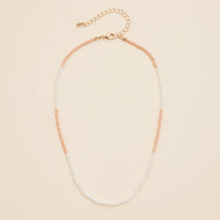 Glass Beaded Short Basic Necklace