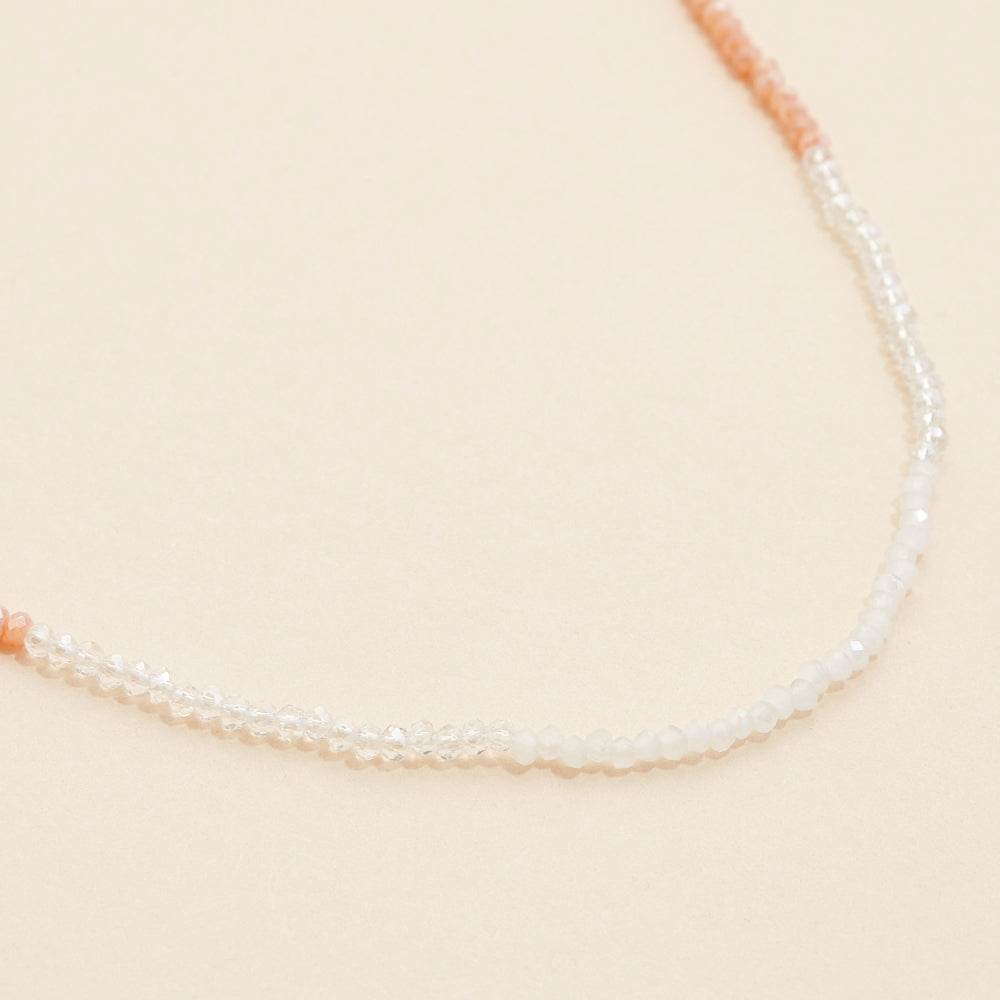 Glass Beaded Short Basic Necklace