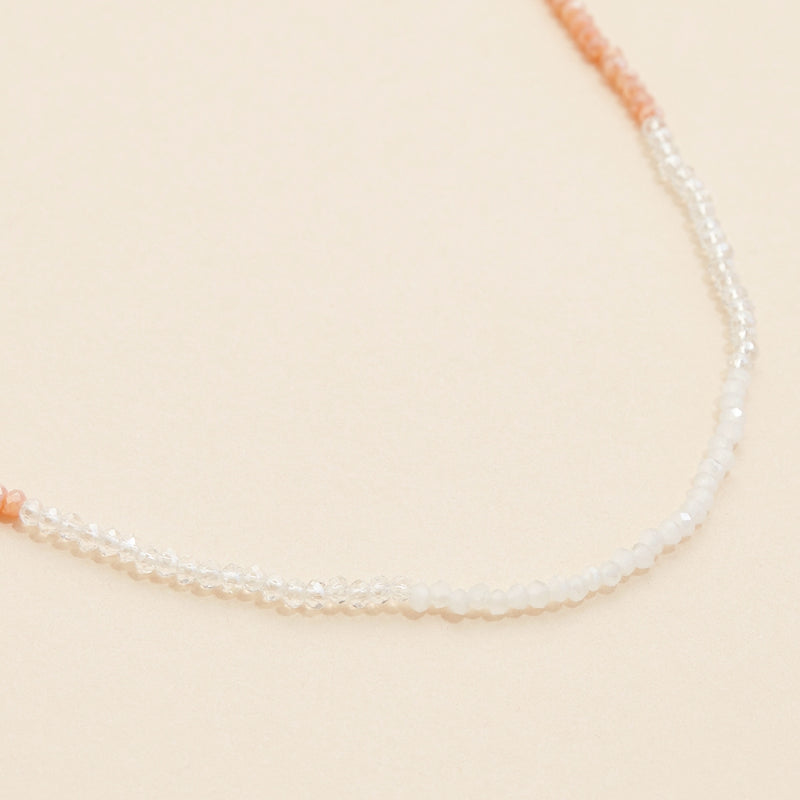 Glass Beaded Short Basic Necklace