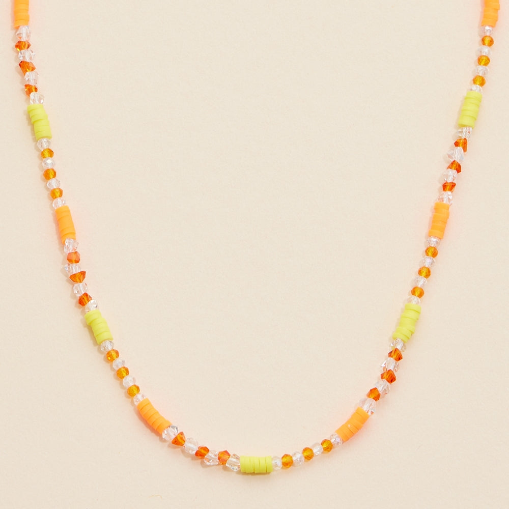 Glass Beaded Basic Necklace