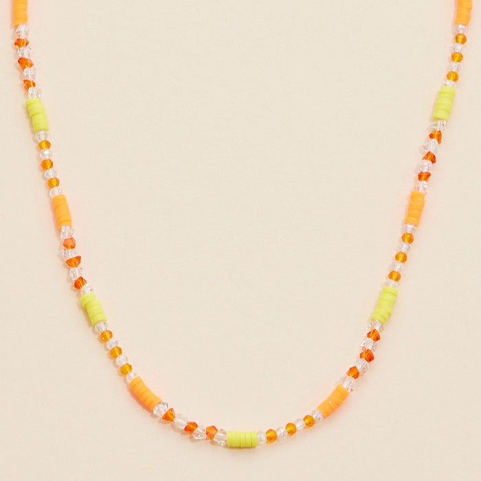 Glass Beaded Basic Necklace