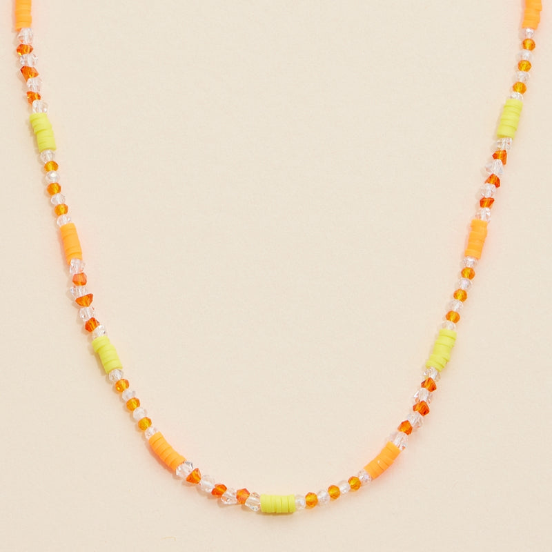 Glass Beaded Basic Necklace
