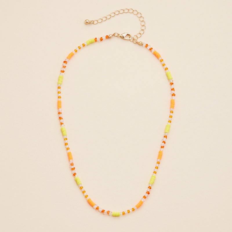 Glass Beaded Basic Necklace