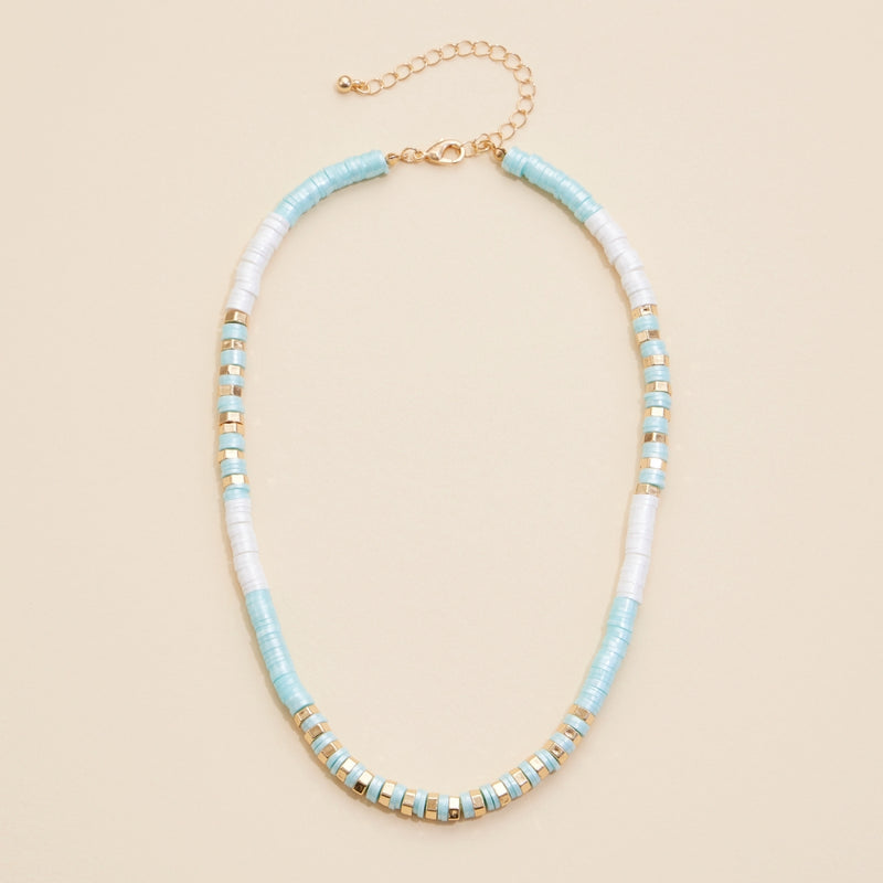 Beaded Basic Short Necklace