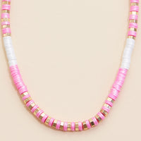Beaded Basic Short Necklace