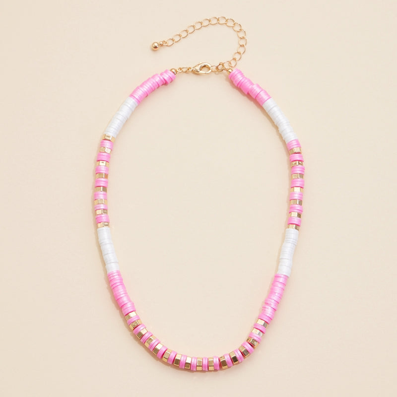 Beaded Basic Short Necklace