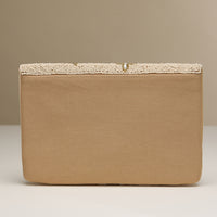 Beaded "Bride to Be" Clutch Purse – Handmade Bridal Party Bag with Gold Chain
