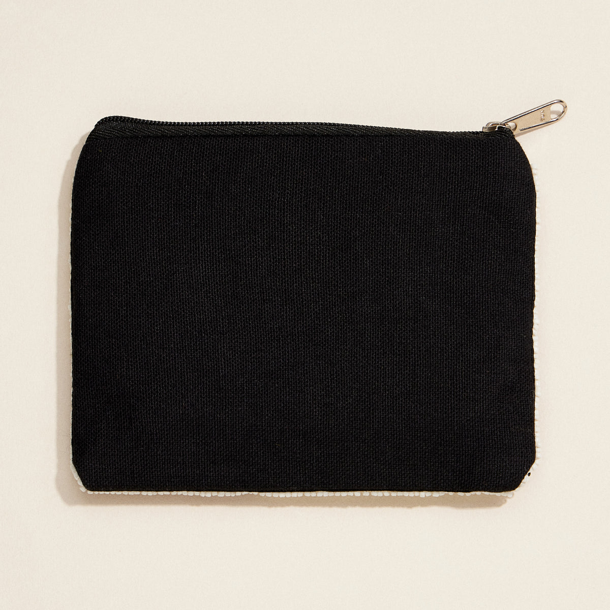 Beaded Football Zip Pouch – Game Day Clutch for Sports Fans