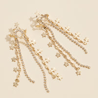 Sparkling-Star-Dangle-Earrings