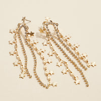 Sparkling-Star-Dangle-Earrings