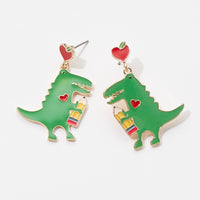 Dinosaur Post Earrings for Teacher's Day