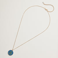 Christmas Tree Pendant Necklace | Glitter Enamel Pearl Necklace