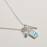 Gold Plated Fish Sardine Can Coastal Charm Necklace