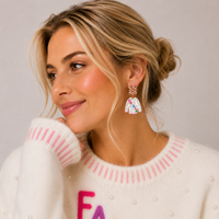 Christmas FALALA Ugly Christmas Sweater Earrings | Acrylic Dangles