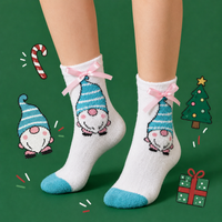 4-in-1 Holiday Santa Baby Socks Gift Bundle | Assorted Christmas Gift Set