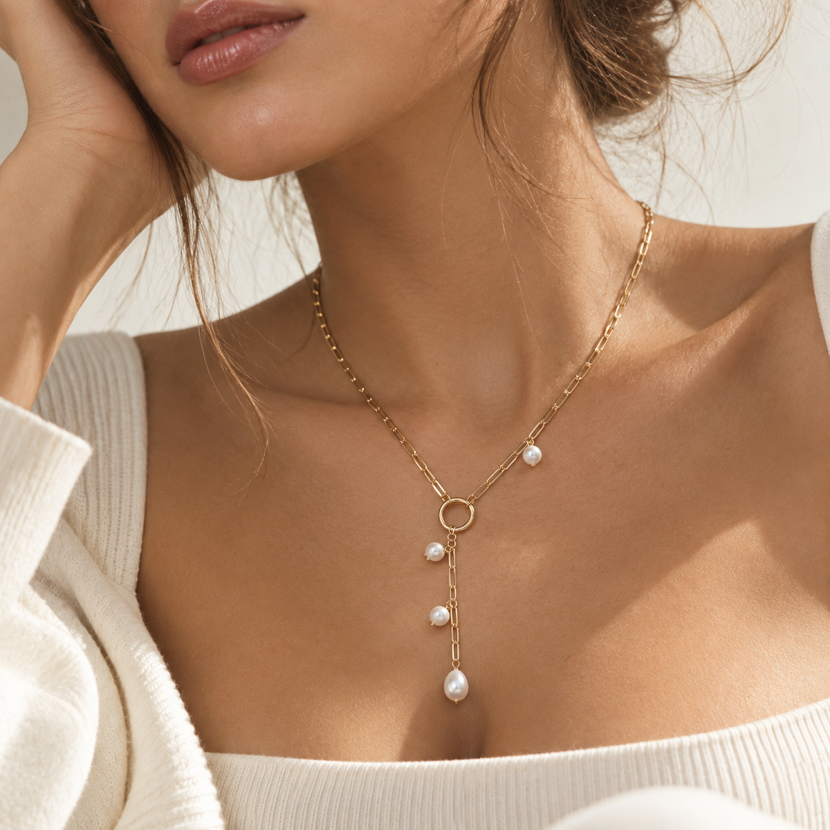 Freshwater Pearl Lariat Necklace | Lariat Collection