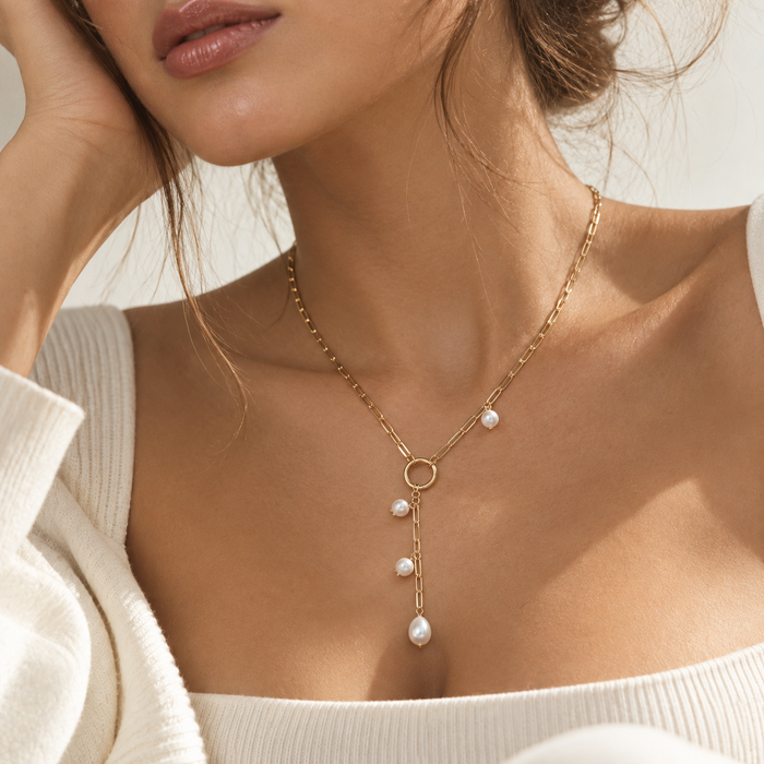 Freshwater Pearl Lariat Necklace | Lariat Collection