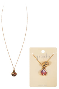 Seashell Locket Necklace with Pearl – Ocean-Inspired Silver Pendant