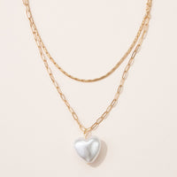 Pearl Love Two Layered Necklace