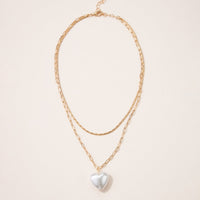 Pearl Love Two Layered Necklace