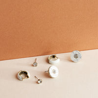 Natural Stone Multi Earring Set
