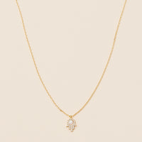 18K Gold Dipped Hamsa Necklace