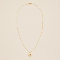 Mushroom Charm Gold Dip Necklace