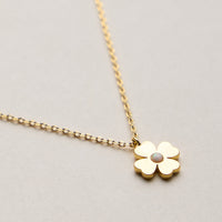 Gold Dipped Clover Opal Pendant Necklace