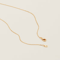 Gold Dipped Cross Pave Pendant Necklace