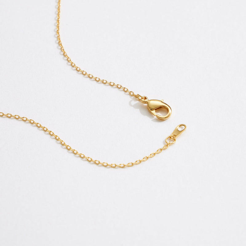 Gold Dipped Rose with Natural Stone Pendant Necklace