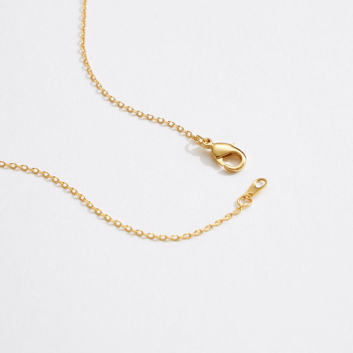 Gold Chain | Necklace with CZ Cross Pendant