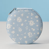Faux Leather Novelty Print Travel Jewelry Box