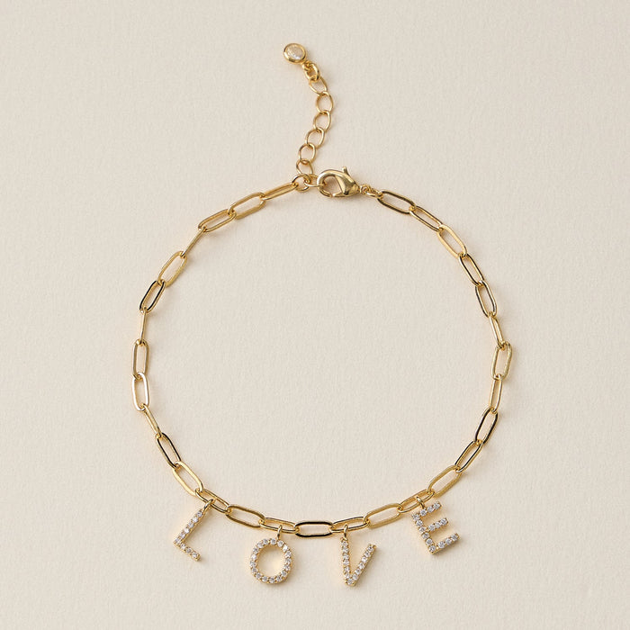 Love Charm Bracelet