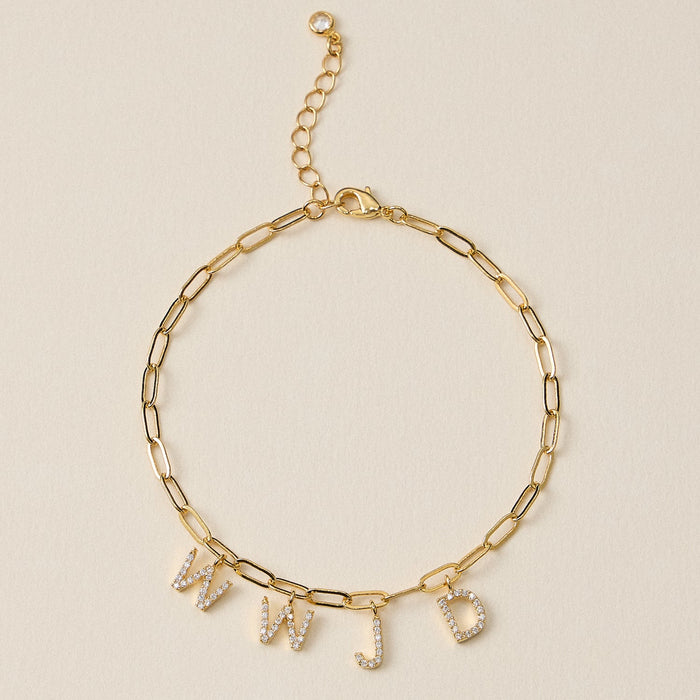 WWJD Charm Bracelet